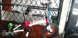Sepeda lipat pro action ukuran 20+