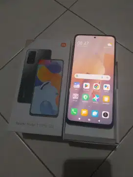 Xiaomi note 11 pro 5G ram 8/128 lengkap mulus