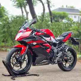 KAWASAKI NINJA MONO SL 2017 RED KM LOW SUPER MULUS PAJAK HIDUP