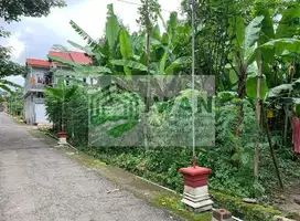 Tanah Pekarangan Radius Kota Hadap Jalan Aspal