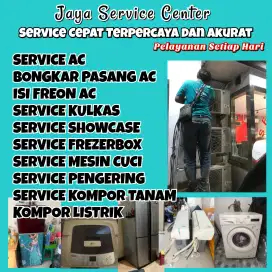 Servis AC isi freon Bongkar AC Pasang AC Mesin Cuci Kulkas Krembung