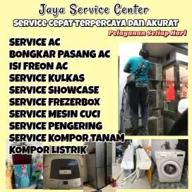 Service AC Kulkas tidak dingin Mesin Cuci Bongkar Pasang AC Surabaya