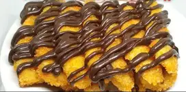 Pisang crispy coklat lumer