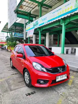 Honda Brio 1.2 E manual 2017 / 2018 merah satya