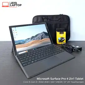 Microsoft Surface Pro 4 2in1 i5 Touchscreen Tablet Laptop Second Bekas