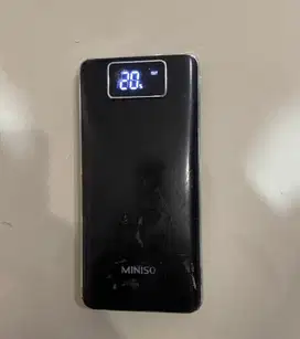 Power Bank Miniso Black