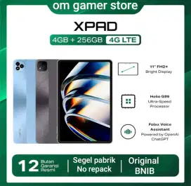 Infinix Xpad 4/256 4G LTE. Baru. Segel pabrik. Garansi resmi 12 bulan