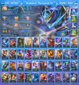 JUAL AKUN ML LEGEND GUSION DAN DLL BERGARANSI RESMI DAN AMAN