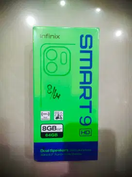 Infinix Smart 9 ram 4+4/64 Baru Garansi Resmi