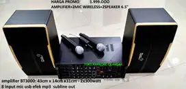 paket sound promo lengkap mic