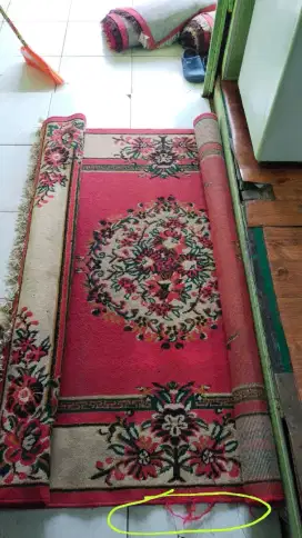 Karpet secen murah 120rb nego d tempat