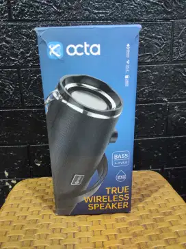 TRUE WIRELESS SPEAKER OCTA msih baru bru dpke nyoba2 aja,edisi BU