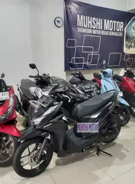 BEAT DELUXE CBS ISS 2022, SEPERTI BARU KM 17 RIBU, MUHSHI MOTOR.