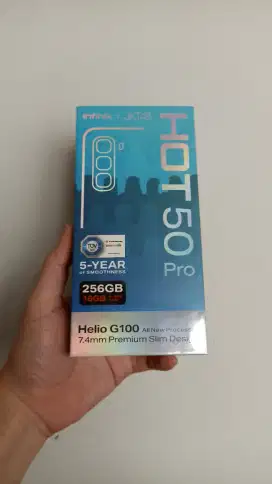 Infinix Hot 50 PRO 8/256, BARU Garansi Resmi, Bisa COD