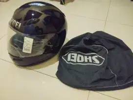 Fs helm shoei z3 black sz M kondisi nos new old stock