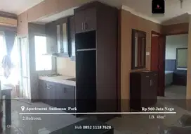 Dijual Apartement Sudirman Park Middle Floor 2BR Furnished North View