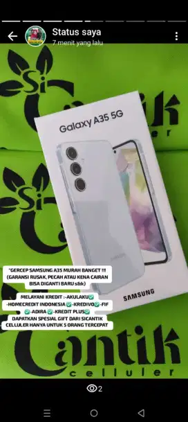 SAMSUNG A35 TERMURAH DI BLITAR RAYA