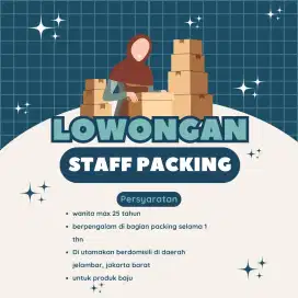 LOWONGAN PACKING ONLINE SHOP