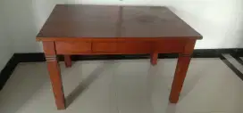 Meja Jati lawas asli