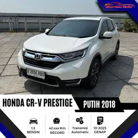 Honda Crv 1.5 Turbo Prestige At 2018 Km 42 Ribu Record Bergaransi 2 Th