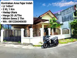 Kontrakan Area Fajar Indah, Dekat Manahan, Pintu Tol, Alila Hotel