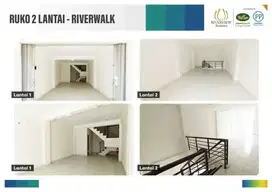 Dijual Ruko riverwalk tower mahakam siap huni dan sewa (Ricky)