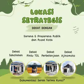 RUMAH MURAH 100 JUTAAN FREE CANOPY