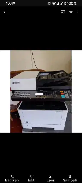 Fotocopy Kyocera m2040 normal fit siap kerja usaha