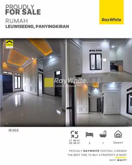 Dijual Rumah Cantik Minimalis di Leuwiseeng Panyingkiran, Majalengka