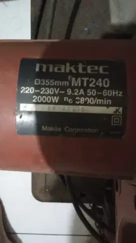 Jual cutting wheel merek maktec