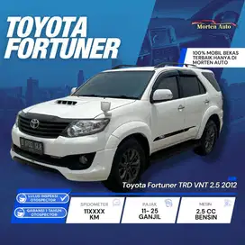 Toyota Fortuner G VNT TRD 2.5 At 4x2 2012 Km 113 Ribu Record Brgaransi