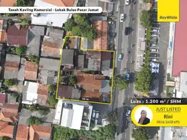 Lebak Bulus Pasar Jumat Luas 1200 Area Komersial zona ungu