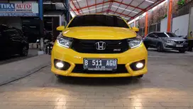 Honda BRIO RS CVT 2020 Kuning ANTIK KM 9 ribu