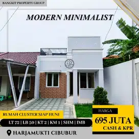Rumah Cluster Siap Huni Dijual Dekat LRT Cibubur