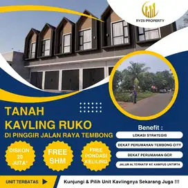 Tanah Kavling Ruko Tembong - Kota Serang