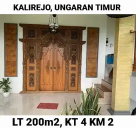 RUMAH DEKAT EXIT TOL UNGARAN, VIEW GUNUNG, 2 LANTAI, BONUS PERABOT