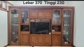 Dijual Lemari Buffet Full Jati Solid