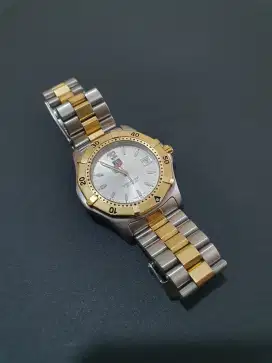 JAM TANGAN TAG HEUER GOLD SILVER ORIGINAL MULUS