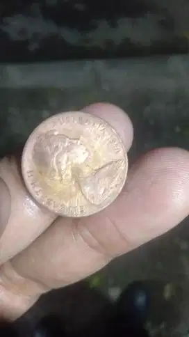 Coin kuno 2 dollar autralia tahun 1970