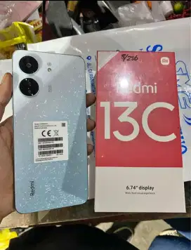 Bu redmi 13c ram 8+8/256 new baru