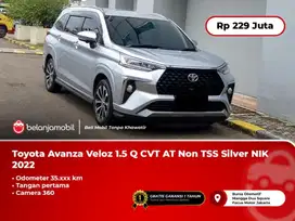 [CAMERA 360] Toyota Avanza Veloz 1.5 Q CVT AT Non TSS Silver 2022/2023