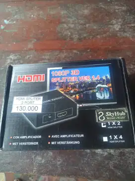 jual HDMI Splitter 1080P 1x2 port