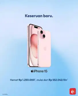 Iphone 15 tersedia di Erafone sipin