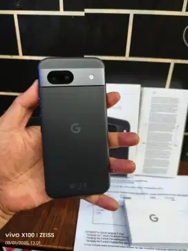 Google Pixel 8a 5G 256Gb Mulus Normal iMei Beacukai Resmi