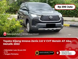 [ KM 22.000 ] Toyota Kijang Innova Zenix 2.0 V Bensin AT Abu 2022/2023