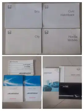 manual book semua type mobil