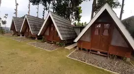 dijual cepat glamping villa di bandung utara strategis