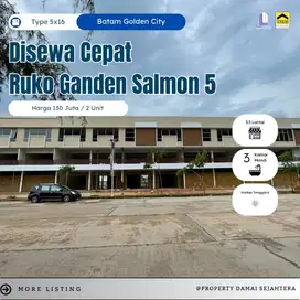 Disewa cepatRuko Ganden Salmon 5 -Golden City