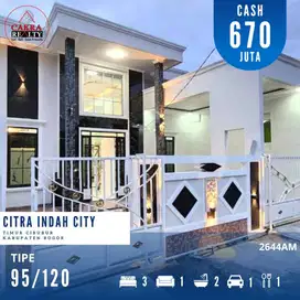 2644.Rumah Milenial Murah 95/120 Citra Indah City Jonggol Cibubur