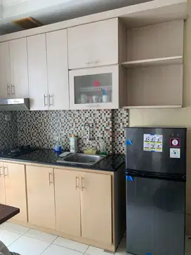 sewa bulanan 2 bed furnish tinggal huni Apt.Mediterania garden res 2